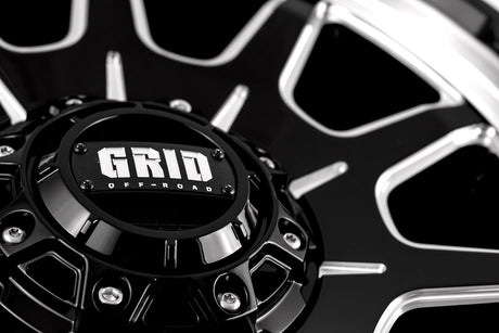 Product of Grid Wheels 20x9 Black With Natural Accents Wheel - Not Applicable Bolt Pattern 
