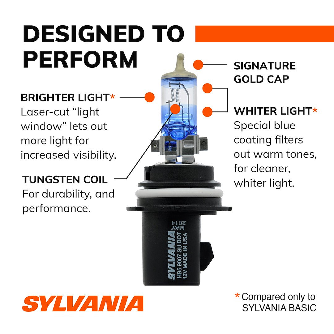 Sylvania Silverstar 35618 Headlight Bulb||sylvania_9007subp_Alt2.Jpg||87||s7935618||1727564