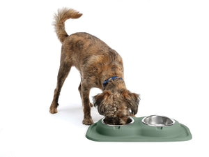 Weathertech (Usa) Dl9603hg Pet Dish||dl9603hg_Dog_Eating_From_Double_Green.Jpg||86||w24dl9603hg||1505755