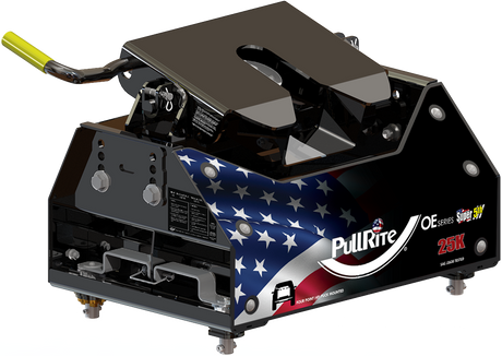 Product of PullRite 1800 Fixed 25000 Pound 4-Way Fifth Wheel Trailer Hitch 