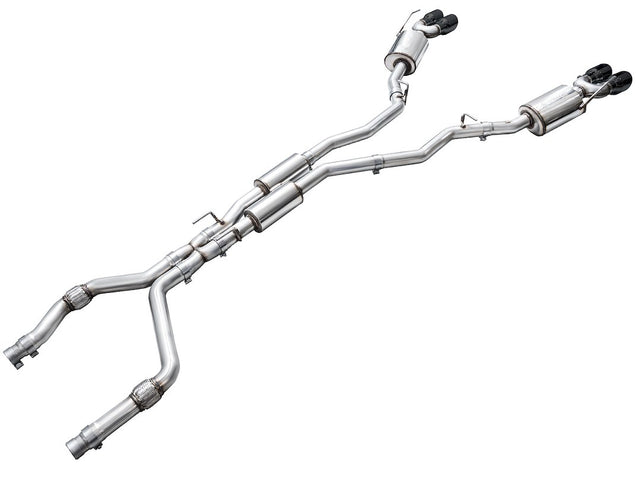 Product of AWE Tuning 3015-43625 Touring Edition Cat-Back System Dual Exhaust System Kit 