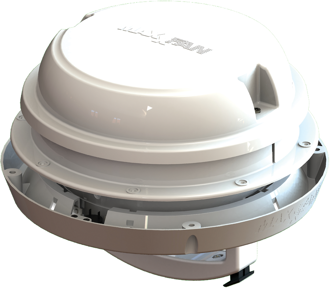 Product of MaxxAir Ventilation Solutions 00-03810W Not Applicable Not Applicable Roof Vent Yes 