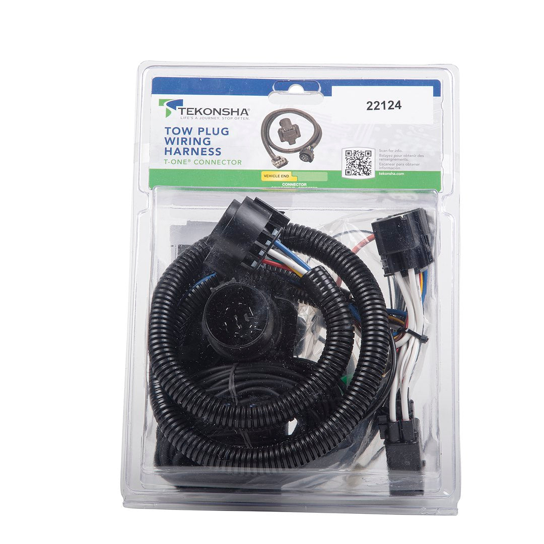 Product of Tekonsha 22124 Vehicle End 7 Pin Trailer Wiring Connector 