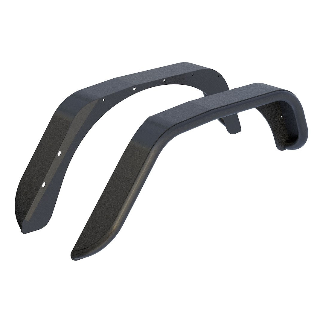 Product of Aries 2500201 Non-Exposed Fasteners Black Fender Flare - Set Of 2 