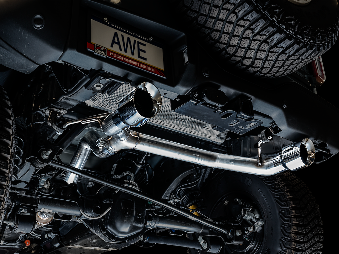 Product of AWE Tuning 3015-32456 0FG Cat-Back System Single Exhaust System Kit 