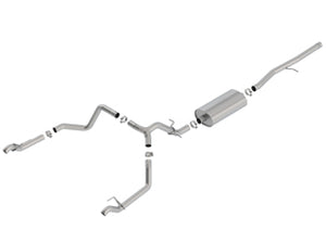 Product of Borla 140767 Touring Cat Back System Single Exhaust System Kit 