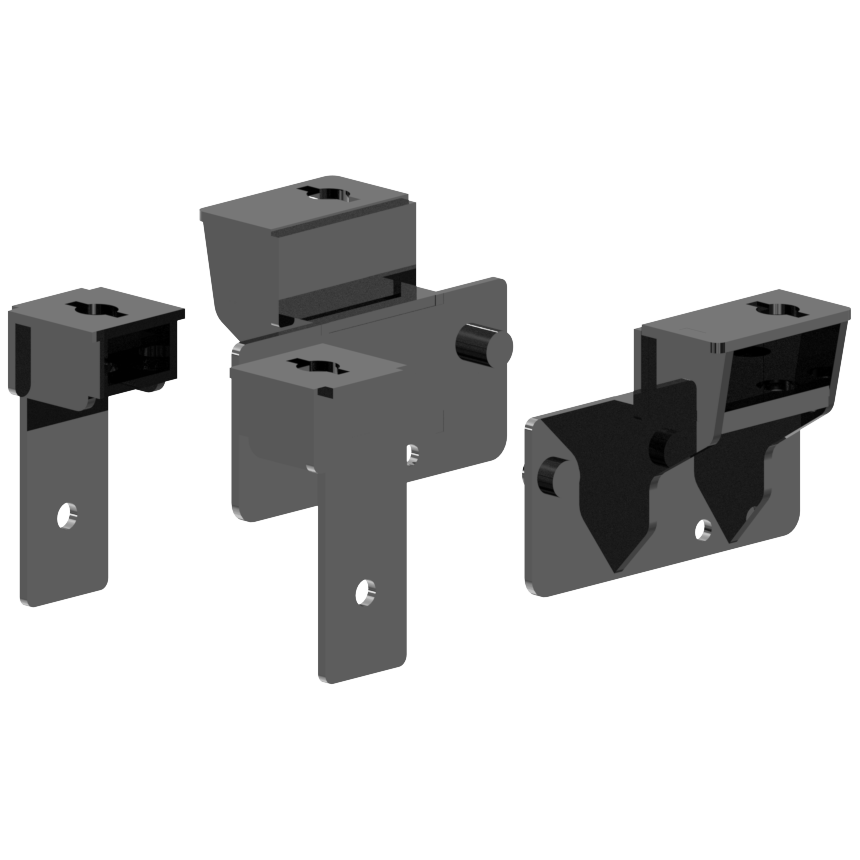 Product of PullRite 3123 Bolt-On Fifth Wheel Trailer Hitch Mount Kit 