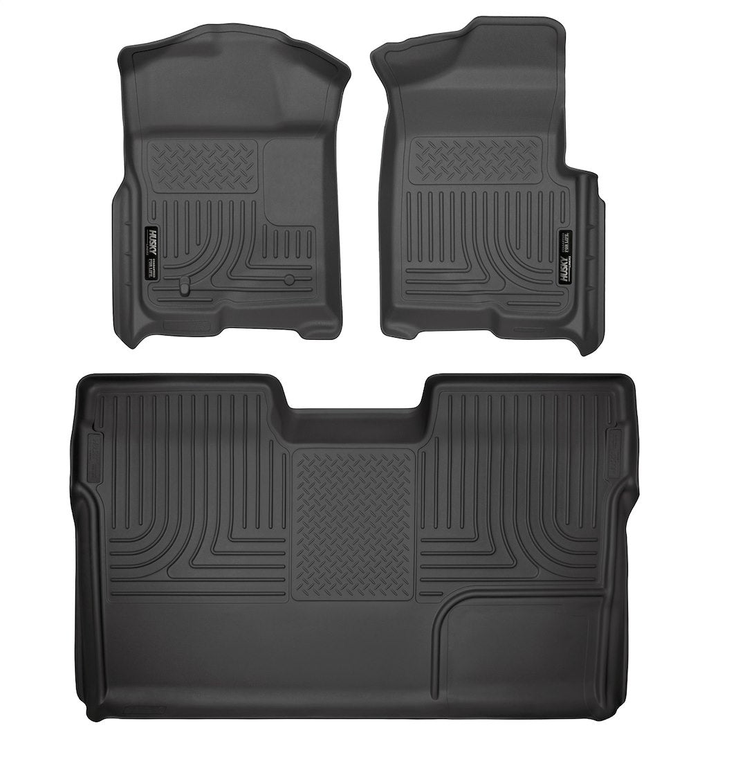 Product of Husky Liner WeatherBeater™ 98331 Black Thermoplastic Polyolefin (TPO) Floor Liner 