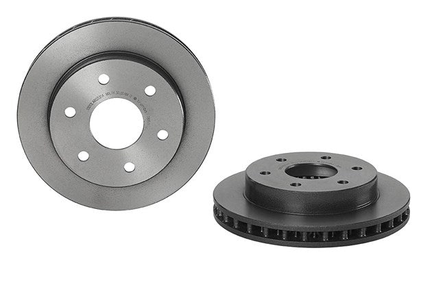 Product of Brembo 09781511C02 Vented 1 Piece Brake Rotor 
