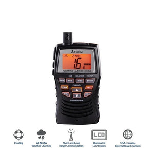 Product of Cobra Electronics Mrhh150flt Vhf Radio
