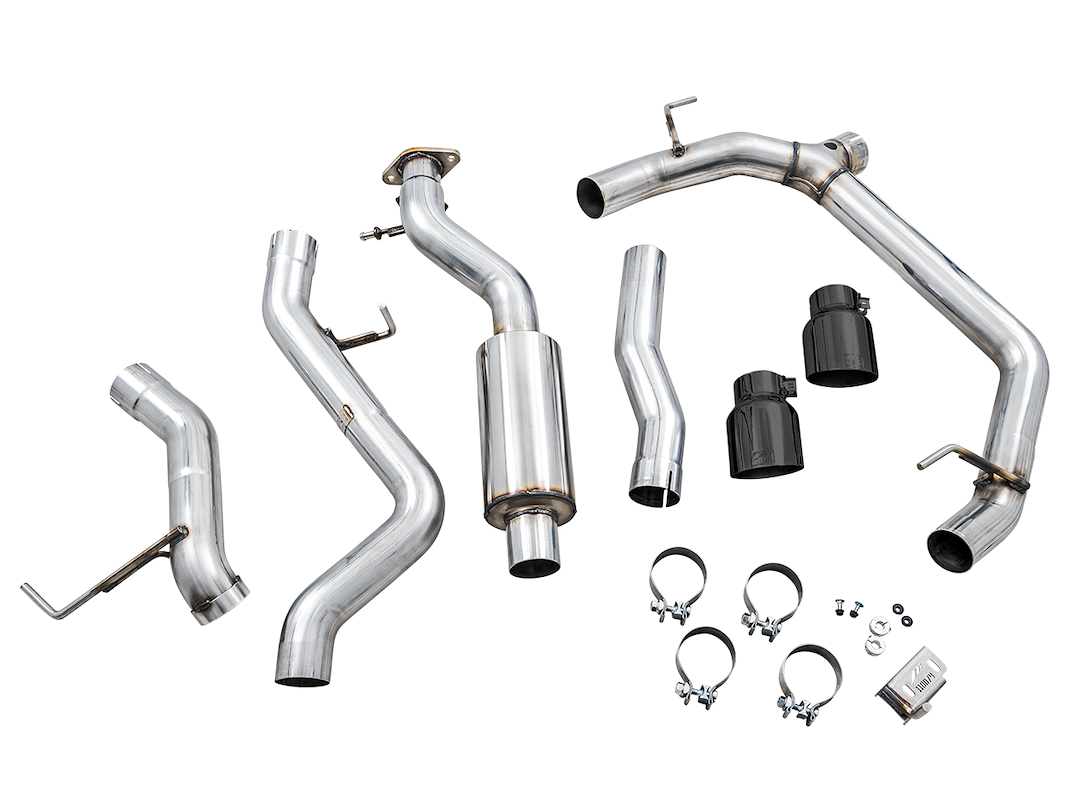 Product of AWE Tuning 3015-33456 0FG Cat-Back System Single Exhaust System Kit 