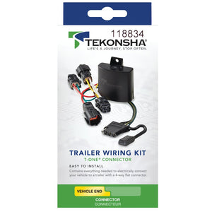 Product of Tekonsha 118834 Vehicle End 4 Flat Trailer Wiring Connector 