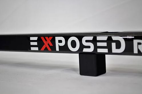 Product of Exposed Racks 8-00-9702-BK 51 Inch Black Roof Rack Cross Bar - Single 