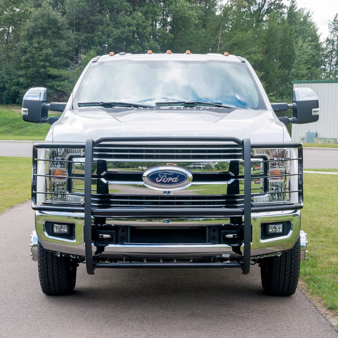 Product of Aries 3067 Grille Guard 1-Piece Black Semi Gloss Powder Coated 