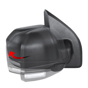 Product of Spec-D Tuning Rmv-F15015hp-Fs-R Exterior Mirror