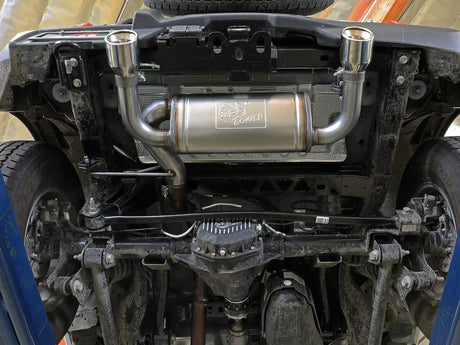 Product of Advanced FLOW Engineering 49-33137-P Vulcan Axle-Back System Single Exhaust System Kit 