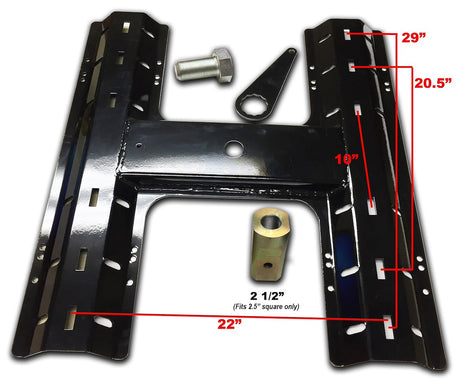 Popup By Youngs Cag-Bw Fifth Wheel Trailer Hitch Conversion Kit||cag-Bw_1.Jpg||86||y6ccagbw||1259206