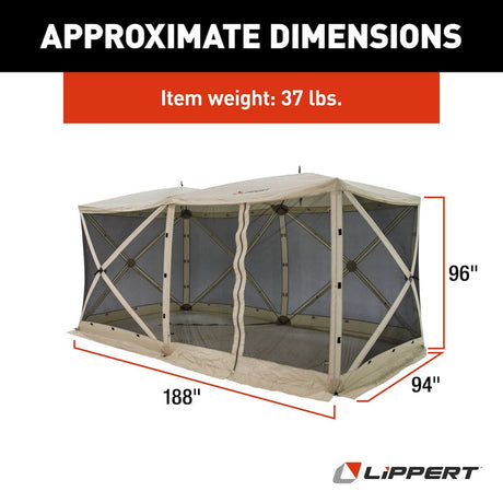 Lippert Components 2022114836 Portable Canopy||2022114836_1.Jpg||86||m6v2022114836||1119070