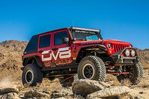 Product of DV8 Offroad FENDB-02 Non-Exposed Fasteners Black Fender Flare - Set Of 4 