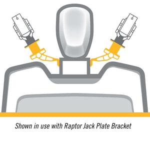 Minn Kota 1810375 Anchor System Mounting Bracket||mk_Raptor_Setbackbracket_Inusediagram.Jpg||88||min1810375||1322016