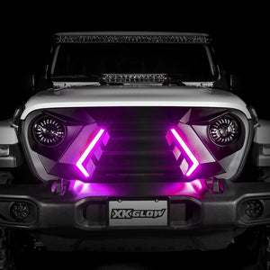 Xk Glow Xk-Grill-Jk1 Daytime Running Light - Led||||91||xkggrilljk1||1926443