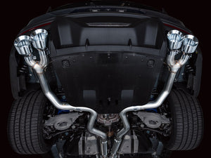 Product of AWE Tuning 3020-42375 Track Edition Cat-Back System Dual Exhaust System Kit 