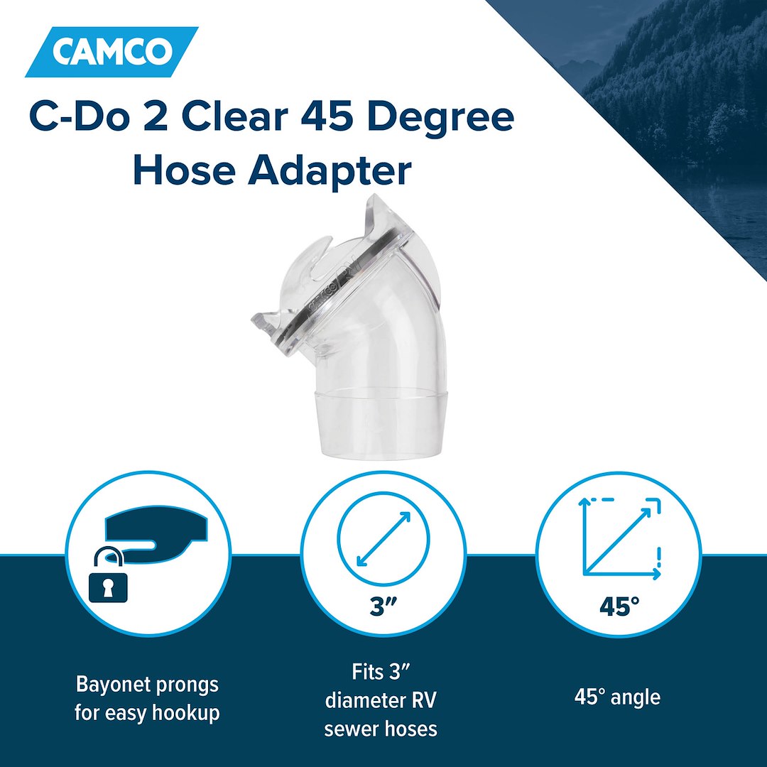 Product of Camco 39432 Sewer Hose Connector