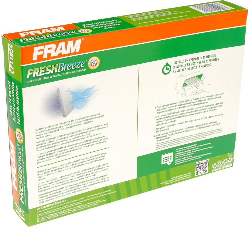 Fram Filter Cf11854 Cabin Air Filter||cf11854_5.Jpg||90||f24cf11854||1649710