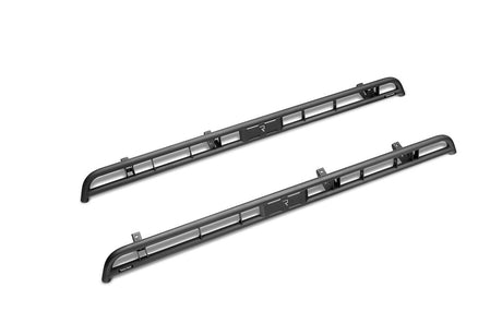 Product of N-Fab G154RKRCC Black Steel Round Tube Rocker Panel Guard 