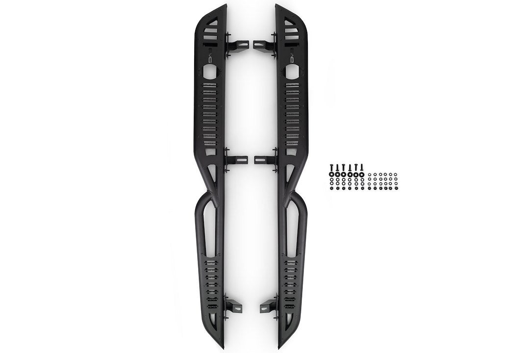 Product of DV8 Offroad SRJK-08 OE Plus Nerf Bar With Surface Steps 