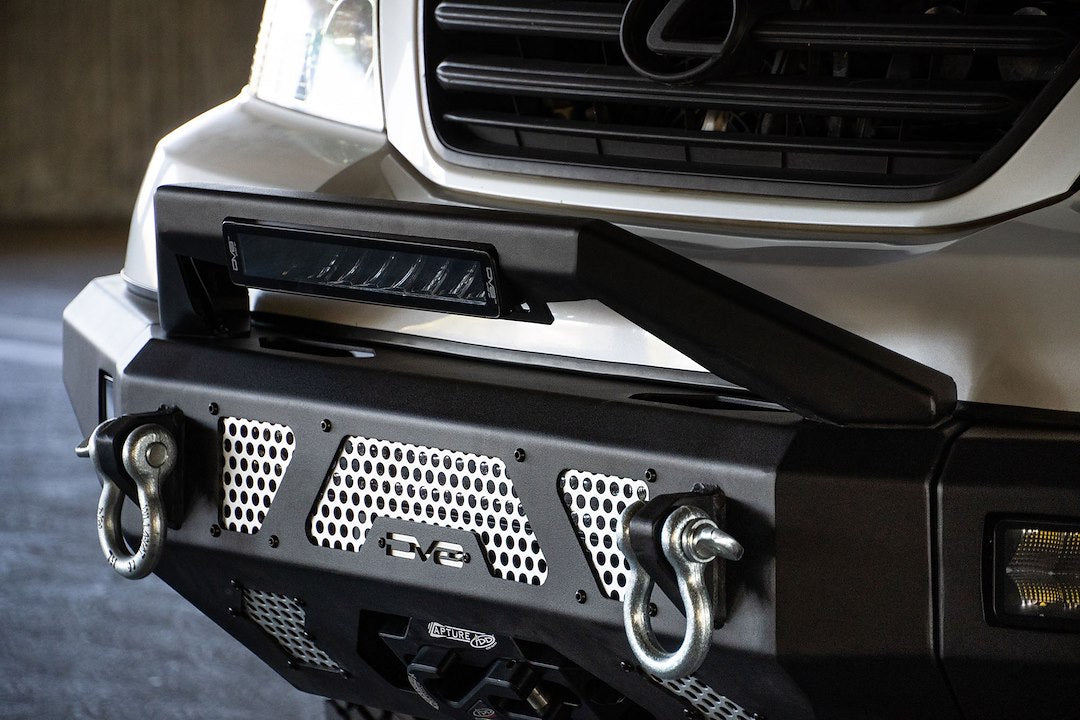 Product of DV8 Offroad LBUN-01 Bull Bar Black Powder Coated No with skid plate 