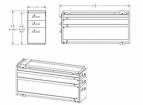 Product of Kargomaster 40250 Cargo Drawer