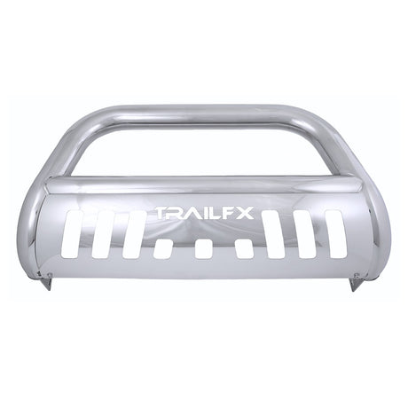 Product of TrailFX B0043S Bull Bar Polished 3 Inch Yes with skid plate 