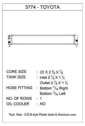 Csf 3774 Radiator||3774_1.Png||86||csf3774||1746249