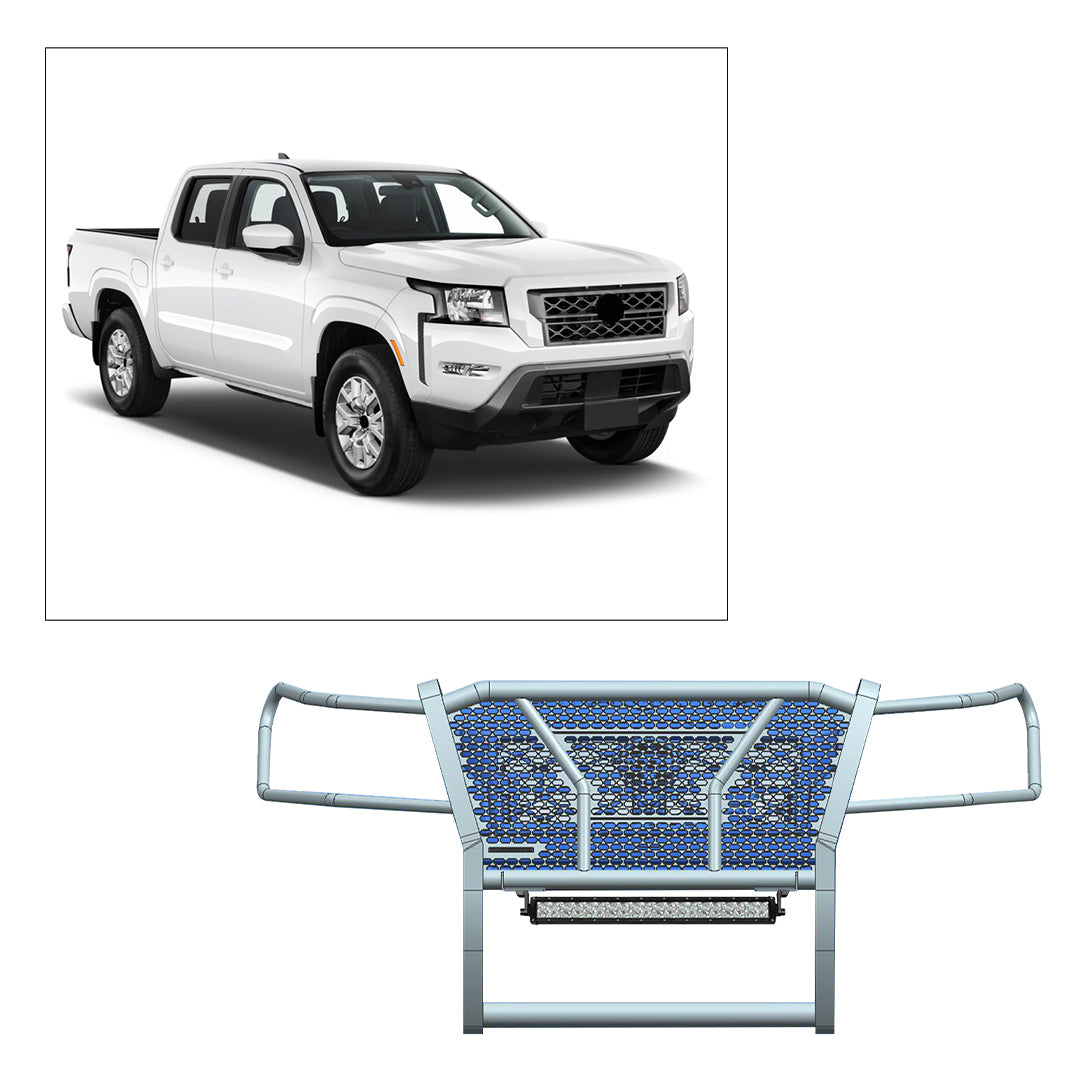 Black Horse Offroad Ru-Nifr22-B-K1 Grille Guard||ru-Nifr22-B-K1_1.Jpg||85||blkunifr22bk1||1647945