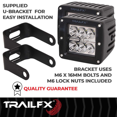 Product of TrailFX 3X2CSPPR Driving/ Fog Light 