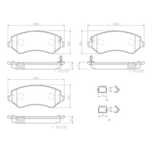 Brembo P37007n Brake Pad||p37007n_Drw.Jpg||87||brmp37007n||1753122
