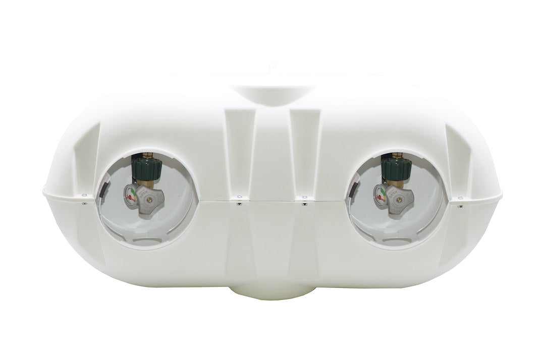 Product of Flame King Ysn-Pcc-Rv20-Wht Propane Tank Cover