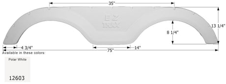 Product of Icon 12603 Fender Skirt
