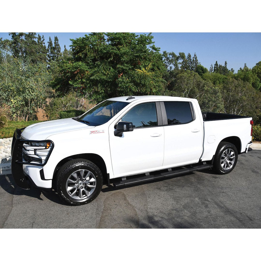 Product of Westin Automotive 28-534685 Black Powder Coated Oval Nerf Bar - Truck Wheel To Wheel 