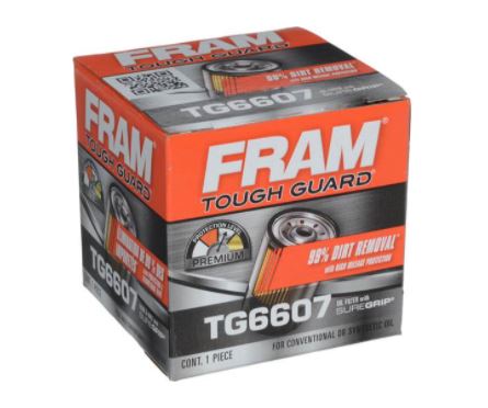 Fram Filter Tg6607 Oil Filter||||88||f24tg6607||2018240