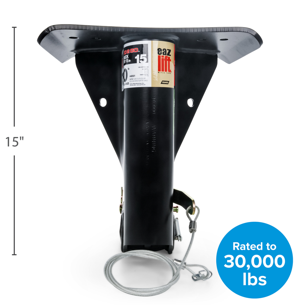 Product of Camco Eaz-Lift Fifth Wheel Hitch Conversion 15" Gooseneck Adapter (48501)