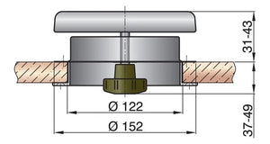 Product of Vetus Athos1 Boat Hatch Vent