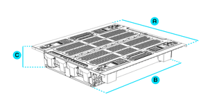 Product of Decked Bed Drawer L W H XG6G 