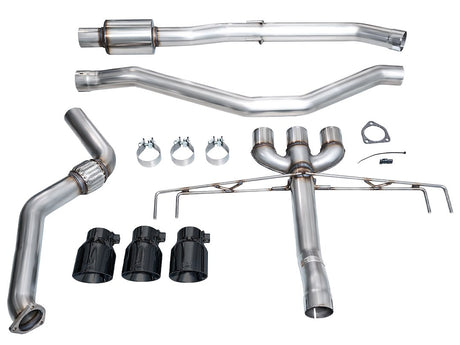 Product of AWE Tuning 3020-53335 Track Edition Cat-Back System Exhaust System Kit 