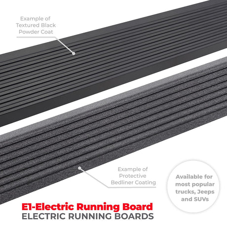 Product of Go Rhino 20415974T E-Board E1 Running Board 