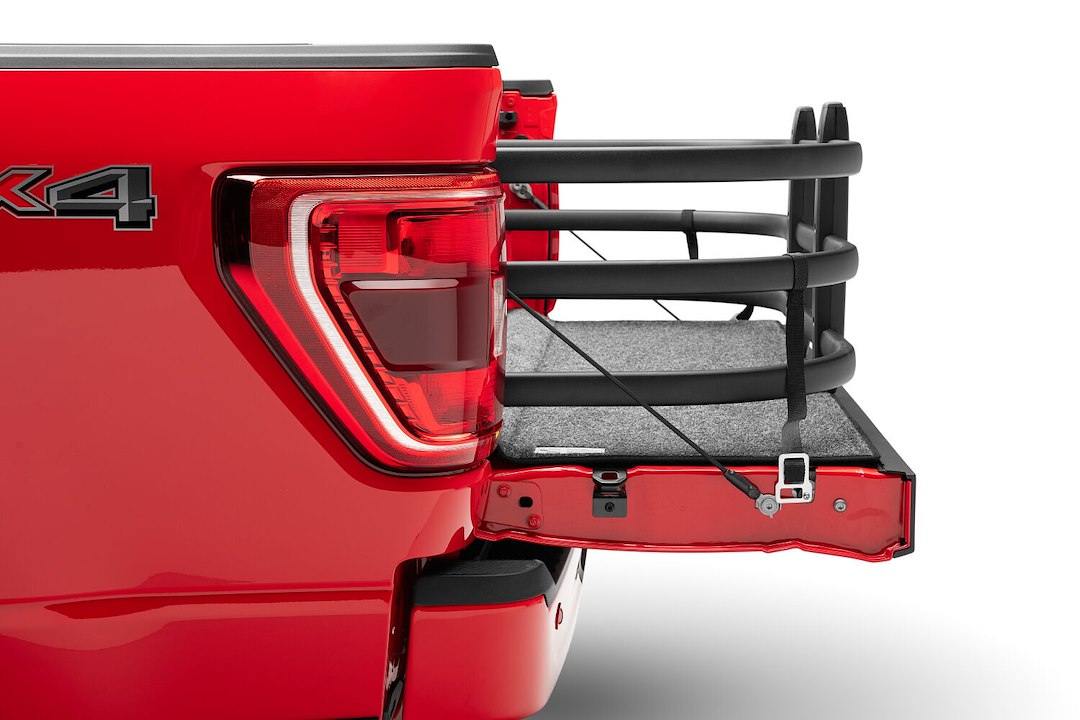 Amp Research 74813-01a Bed Extender||amp-Bedxtender-Max-2021-Ford-F150-Red-Studio-10.Jpg||95||amp7481301a||1673333