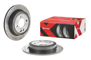 Product of Brembo 0891631XC02 Xtra Solid Cross Drilled 1 Piece Brake Rotor 