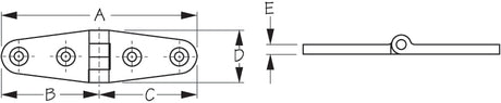 Sea Dog 205390-1 Boat Door Hinge||205390-1_1.Jpg||86||sdg2053901||1224729