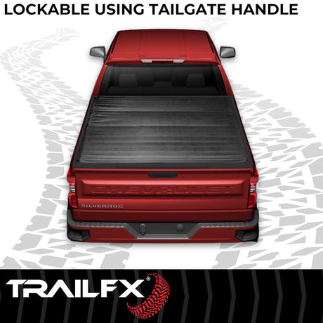 Product of TrailFX TFX Soft Rolling Soft Roll-Up TFX1201 Tonneau Cover 